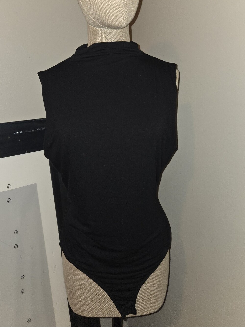 💥JUST ADDED💥NWT JLUXLABEL Black Sleeveless Mock Neck Bodysuit